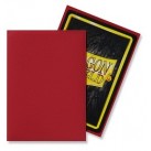 Dragon Shield Standard Card Sleeves Matte Red (100) Standard Size Card Sleeves